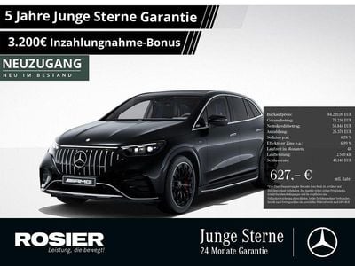 Gebraucht Mercedes EQE AMG 53 Premium 460 kW (626 PS) 2024 Schwarz / obsidianschwarz SUV