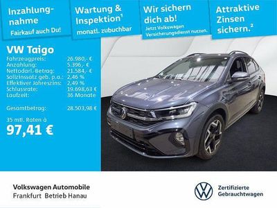 Gebraucht VW Taigo IQ Drive 150 PS (110 kW) 2025 Rauchgrau metallic SUV
