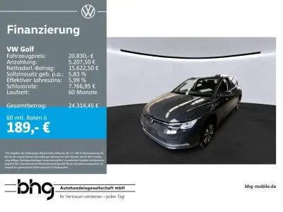 Gebraucht VW Golf VIII Move 150 PS (110 kW) 2024 Grau Limousine
