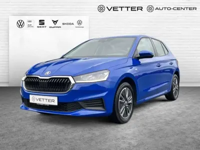 Gebraucht Skoda Fabia Tour 95 PS (69 kW) 2023 Blau Kleinwagen