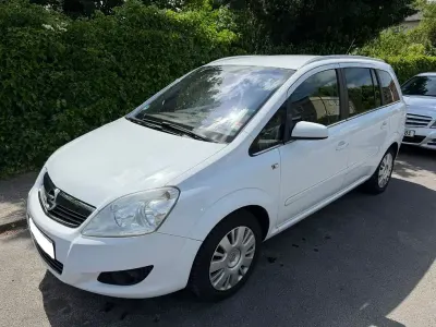 Gebraucht Opel Zafira 115 PS (84 kW) 2009 Weiß Van / Kleinbus