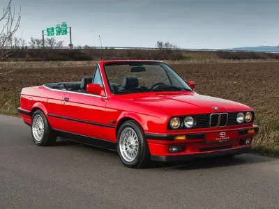 Gebraucht BMW 320 129 PS (94 kW) 1991 Rot Cabrio