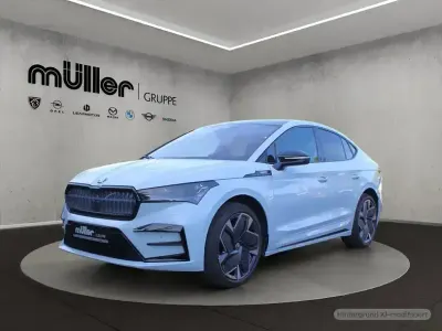 Gebraucht Skoda Enyaq iV Lounge 250 kW (340 PS) 2023 Moonweiss SUV
