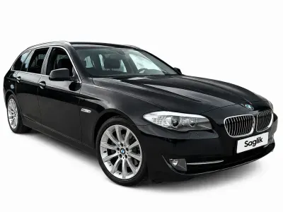 Gebraucht BMW 523 Sport Line 204 PS (150 kW) 2011 Schwarz Limousine