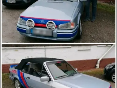 Gebraucht Ford Escort Cabriolet 105 PS (77 kW) 1988 Cabrio