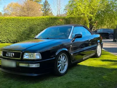 Gebraucht Audi Cabriolet 125 PS (91 kW) 1998 Schwarz Cabrio
