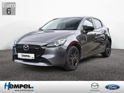 Gebraucht Mazda 2 Homura-Line 90 PS (66 kW) 2023 Grau / machine gray (metallic) Kleinwagen