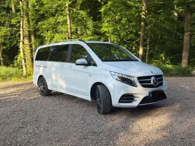 Gebraucht Mercedes V250 Exclusive 190 PS (139 kW) 2017 Weiß Van / Kleinbus