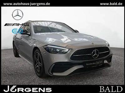 Gebraucht Mercedes C220 AMG 197 PS (144 kW) 2024 Silber hightech silver metall Limousine
