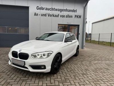 Gebraucht BMW 118 Advantage 150 PS (110 kW) 2017 Weiß Kleinwagen