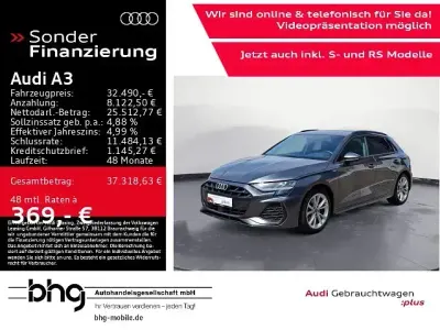 Gebraucht Audi A3 S-Line 150 PS (110 kW) 2025 Daytonagrau perleffekt Limousine