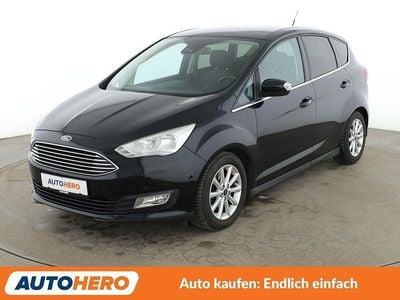 Gebraucht Ford C-MAX Titanium 150 PS (110 kW) 2018 Schwarz Van / Kleinbus