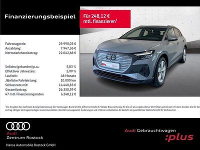 Gebraucht Audi Q4 e-tron Ambiente 150 kW (204 PS) 2022 Grau SUV