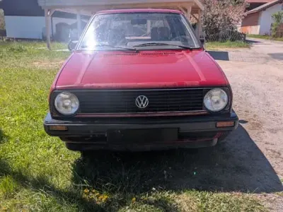 Gebraucht VW Golf II 54 PS (39 kW) 1984 Rot Kleinwagen