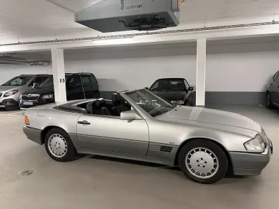 Gebraucht Mercedes SL500 326 PS (239 kW) 1992 Silber Cabrio