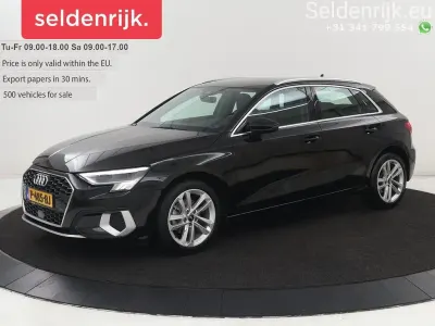 Brugt Audi A3 Advanced 110 HK (80 kW) 2022 Sort Sedan