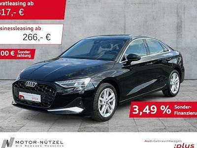 Gebraucht Audi A3 Advanced 150 PS (110 kW) 2025 Schwarz Limousine