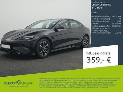 Neu BYD Seal Comfort 169 kW (231 PS) 2026 Schwarz Limousine