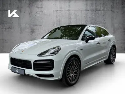 Gebraucht Porsche Cayenne Coupe Platinum Edition 462 PS (339 kW) 2023 Pure white/weiss Coupé