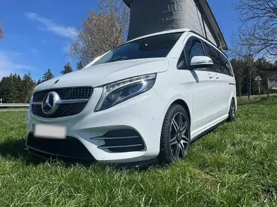 Second-hand Mercedes V300 Edition 239 CP (175 kW) 2019 Alb Monovolum