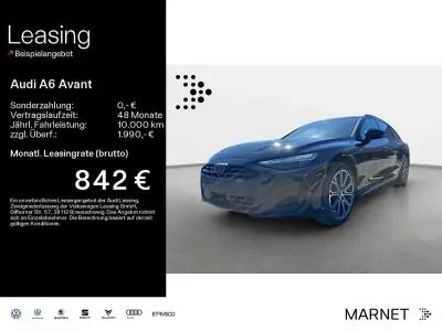 Neu Audi A6 Sport 204 PS (150 kW) 2025 Mythosschwarz metallic Kombi
