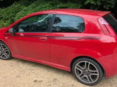 Gebraucht Fiat Grande Punto Sport 120 PS (88 kW) 2008 Rot Kleinwagen