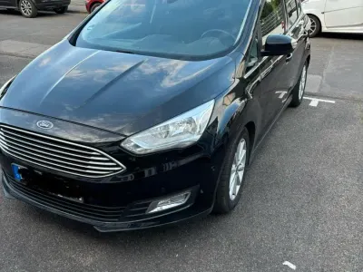 Gebraucht Ford C-MAX Titanium 125 PS (91 kW) 2016 Schwarz Van / Kleinbus