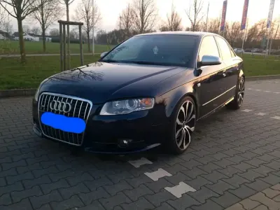 Brugt Audi A4 S-Line 179 HK (131 kW) 2007 Blå Sedan