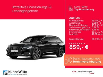 Gebraucht Audi A6 Advanced 299 PS (219 kW) 2025 Mythosschwarz metallic Kombi