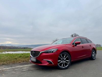 Usata Mazda 6 Nakama Intense 175 CV (128 kW) 2017 Rosso Station wagon