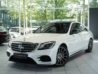 Brugt Mercedes S400 AMG line 340 HK (250 kW) 2018 Hvid Sedan