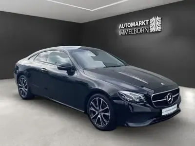Brugt Mercedes E200 Night 184 HK (135 kW) 2020 Sort Coupe