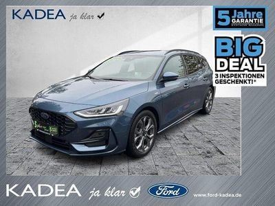 Chromablau metallic Gebraucht 2024 Ford Focus ST-Line X Kombi | 21.980 € (Superpreis)