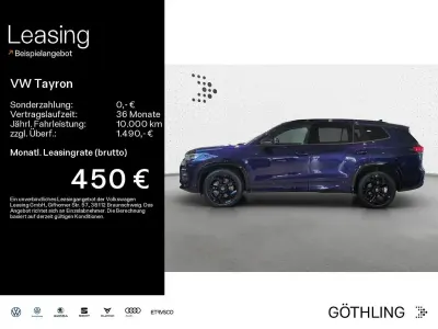Ny VW Tayron R-line 193 HK (141 kW) 2025 Lilla SUV
