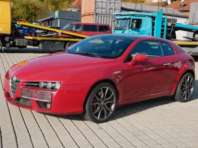 Käytetty Alfa Romeo Brera 209 HP (153 kW) 2008 Punainen Coupe - kaksiovinen