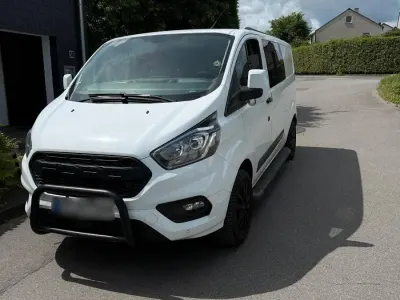 Gebraucht Ford Transit Custom 170 PS (125 kW) 2020 Weiß Van / Kleinbus