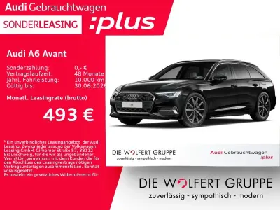 Gebraucht Audi A6 Advanced Plus 299 PS (219 kW) 2025 Mythosschwarz metallic Kombi