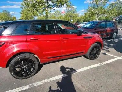 Brugt Land Rover Range Rover evoque 190 HK (139 kW) 2013 Rød SUV