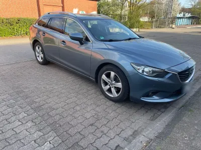 Begagnad Mazda 6 Sports-Line 175 HK (128 kW) 2014 Blå Kombi