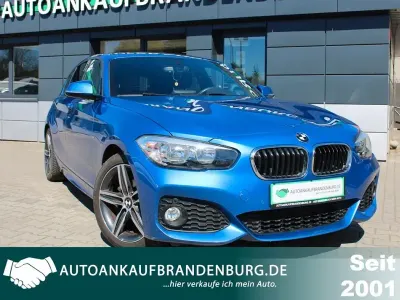 Usata BMW 116 M Sport 109 CV (80 kW) 2016 Blu Utilitaria