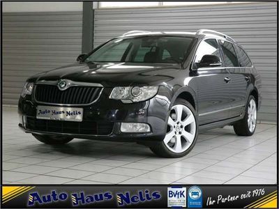 gebraucht Skoda Superb 2,0 TDI Combi Elegance DSG AHK Navi Xenon