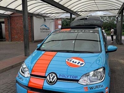 Gebraucht VW up! Sound 75 PS (55 kW) 2017 Blau Kleinwagen