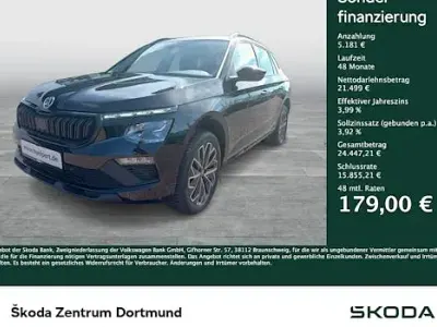 Gebraucht Skoda Kamiq Tour 150 PS (110 kW) 2025 Schwarzmagic perleffekt SUV