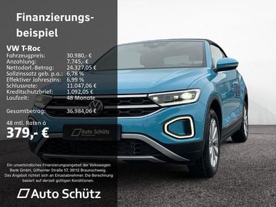 Gebraucht VW T-Roc Cabriolet 116 PS (85 kW) 2026 Blau Cabrio