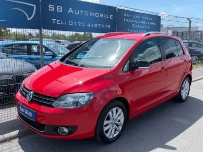 Gebraucht VW Golf Plus Cross Match 122 PS (89 kW) 2012 Rot Van / Kleinbus