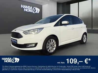 Gebraucht Ford C-MAX 125 PS (91 kW) 2019 Weiß Van / Kleinbus