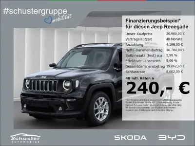 Gebraucht Jeep Renegade Longitude 131 PS (96 kW) 2024 Schwarz SUV