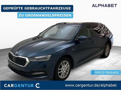 Gebraucht Skoda Octavia Clever 150 PS (110 kW) 2021 Lava blau (metallic) Kombi