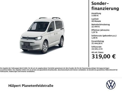 Neu VW Caddy Life 116 PS (85 kW) 2026 Weiß Van / Kleinbus