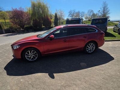 Second-hand Mazda 6 Center-Line 165 CP (121 kW) 2015 Roșu Break